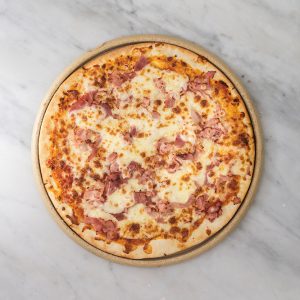 pizza jamón