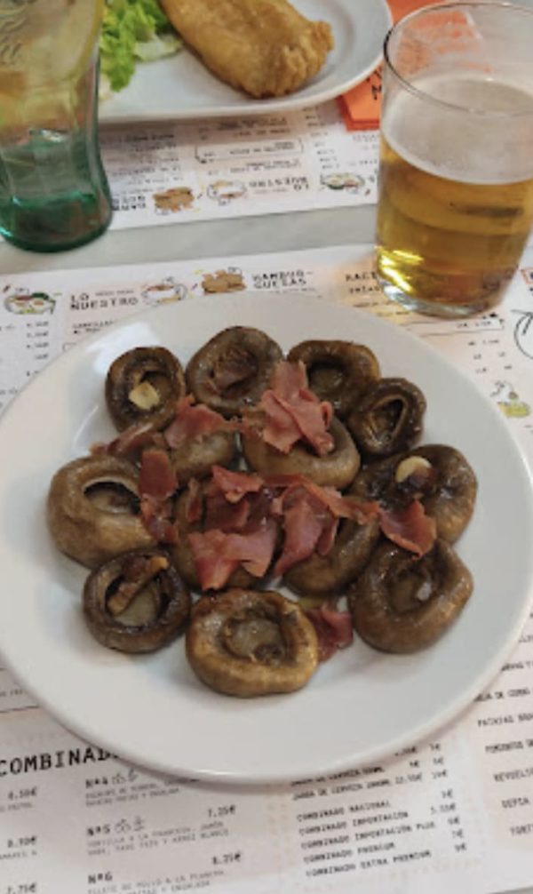 Restaurante Madrid Madriz | Mixta de champiñones y oreja
